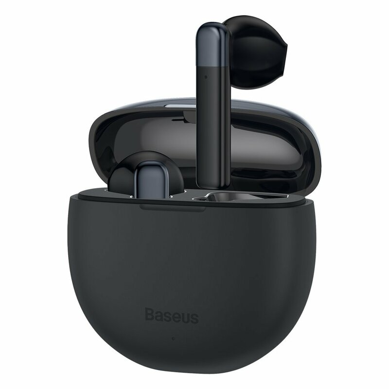 Casti Bluetooth in-ear Baseus, TWS earbuds, negru, NGW2-01