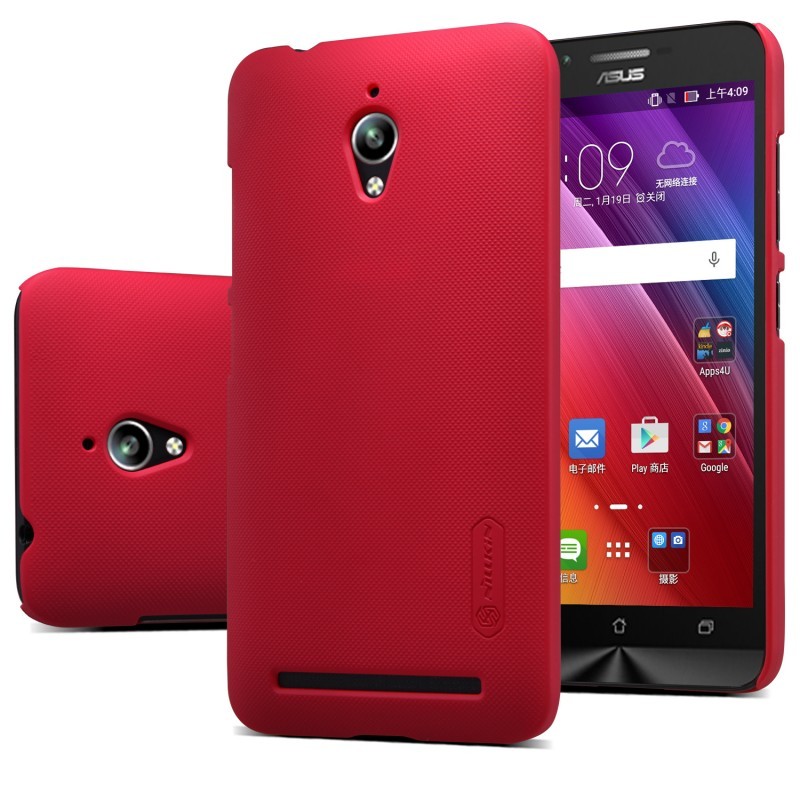 Husa ASUS ZenFone Go ZC500TG Nillkin Frosted Red