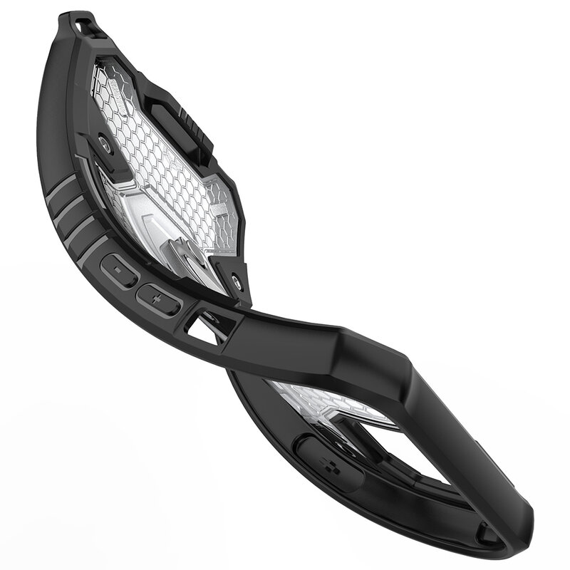 Husa antisoc iPhone 13 Pro Techsuit Honeycomb, albastru