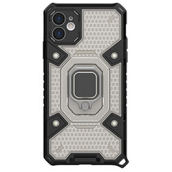 Husa antisoc iPhone 12 mini Techsuit Honeycomb, negru