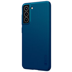 Husa Samsung Galaxy S21 FE 5G Nillkin Super Frosted Shield, albastru