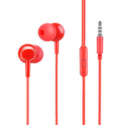 Casti In-Ear Cu Microfon Hoco M14 - Rosu