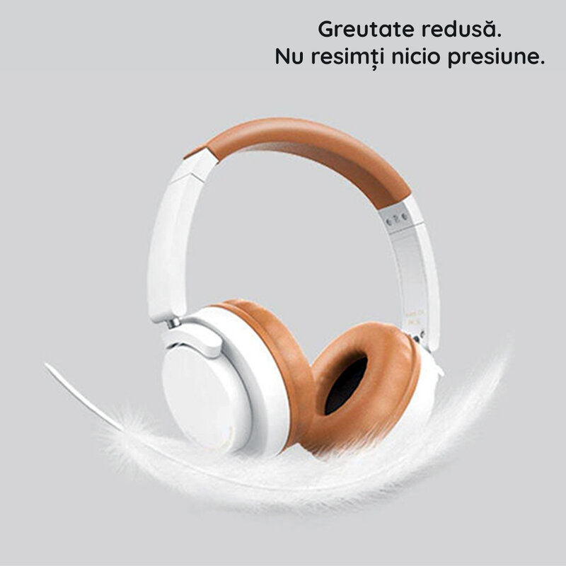 Casti On-Ear Wired Foldable Recci REH-A02 DeepSound  - Negru