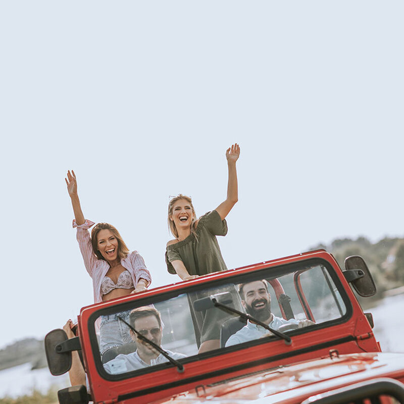 Modulator Bluetooth auto FM Ugreen 2x USB, Type-C, MicroSD, negru, 80910