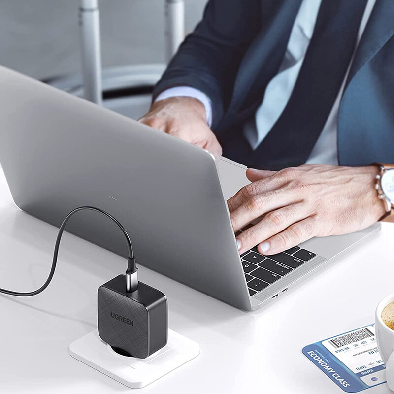 Incarcator Fast Charge GaN X PD 65W USB-C Ugreen, negru, 70817