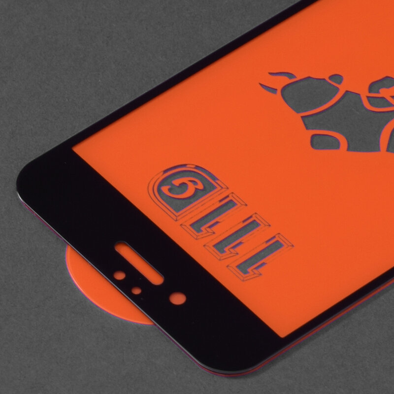 Folie sticla iPhone 6 / 6S Techsuit 111D Full Glue Full Cover, negru