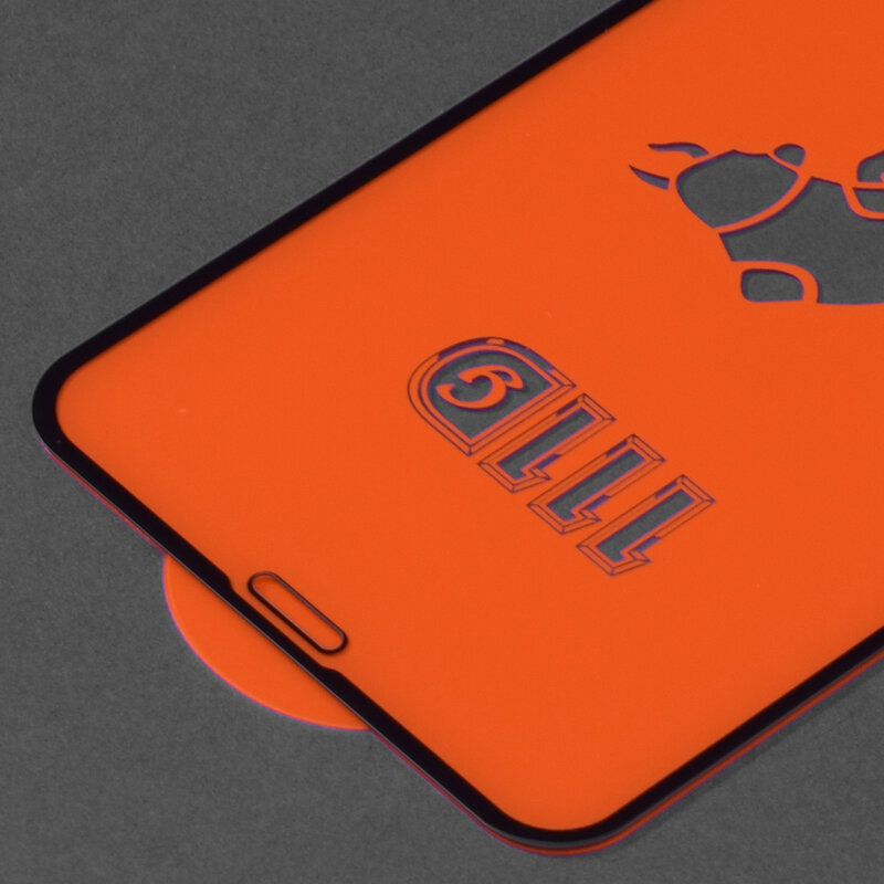 Folie sticla iPhone X, iPhone 10 Techsuit 111D Full Glue Full Cover, negru