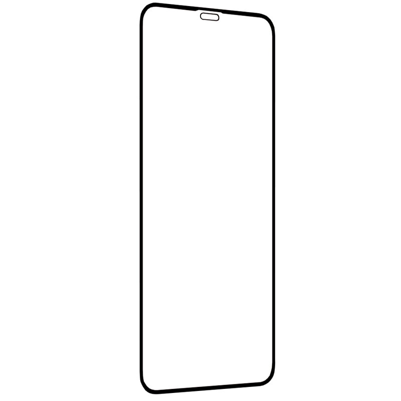 Folie sticla iPhone 12 Pro Max Techsuit 111D Full Glue Full Cover, negru