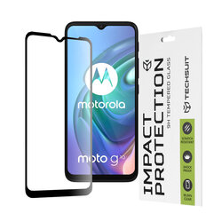 Folie sticla Motorola Moto G10 Techsuit 111D Full Glue Full Cover, negru