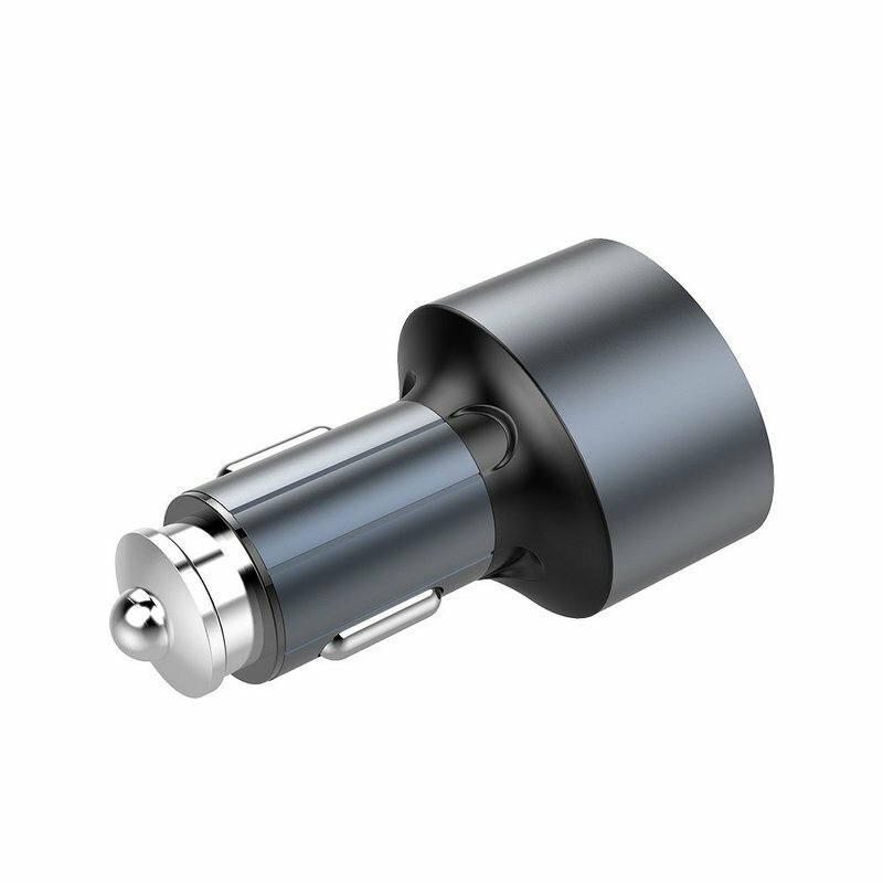 Incarcator Auto LDNIO C703Q 1xQC 3.0 2xUSB max 3.0A + Cablu Lightning Negru