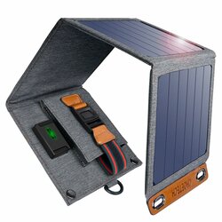 Panou solar portabil camping Choetech, USB-A 2.4A, 14W, SC004