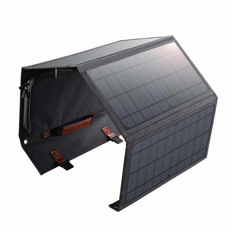Panou solar camping incarcator Fast Charge Choetech, USB, Type-C PD 36W, SC006