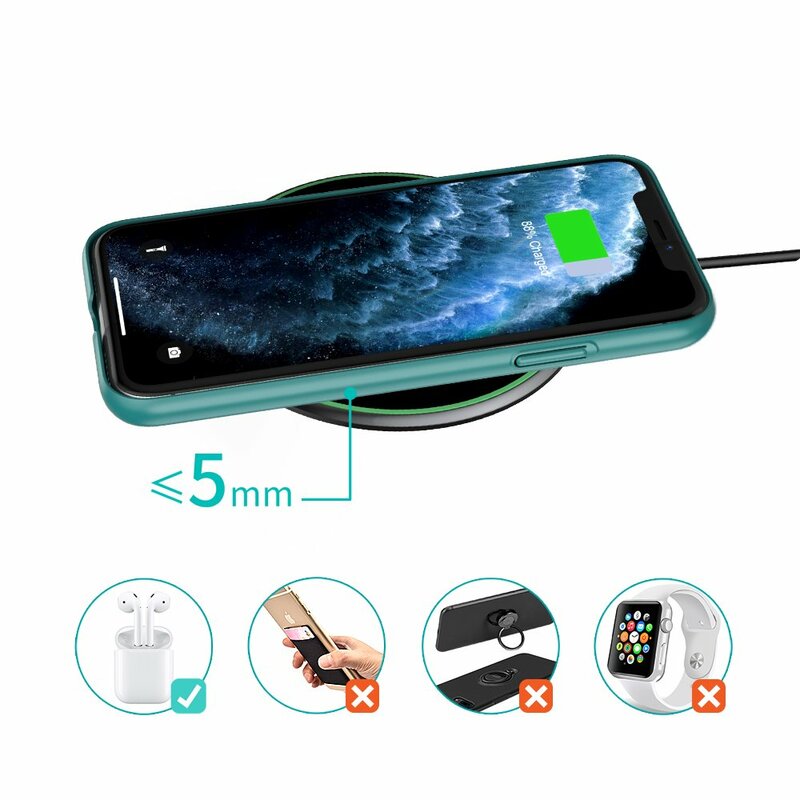 Incarcator wireless Fast Charge 15W + priza 18W Choetech, negru, T559-F