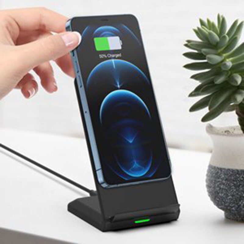 Incarcator wireless Choetech, suport telefon birou, T524-S