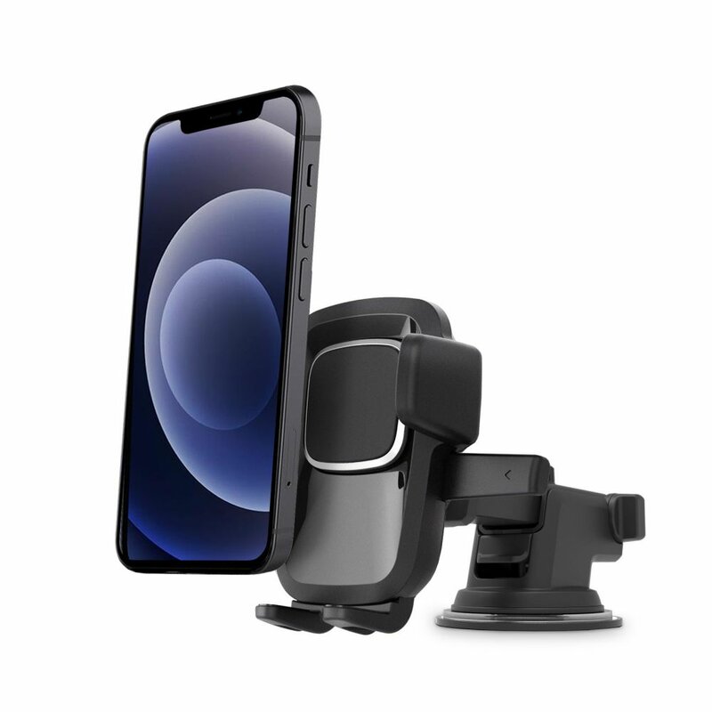 Suport telefon auto Tech-Protect Dash V2, prindere parbriz, bord, negru