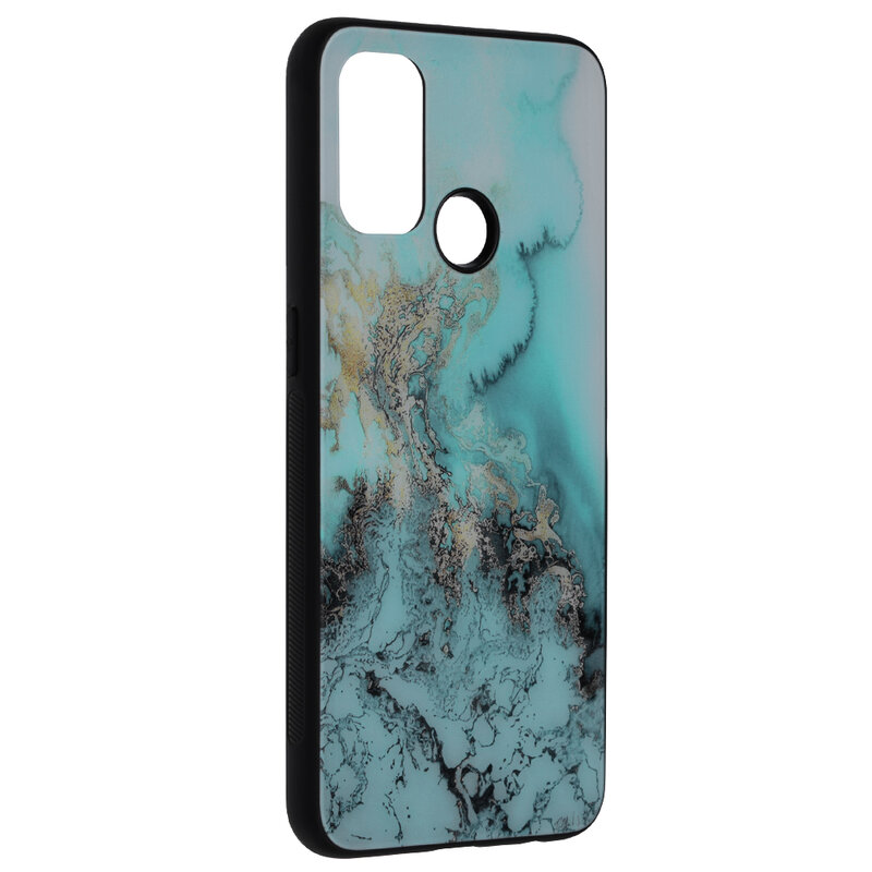 Husa Oppo A53 Techsuit Glaze, Blue Ocean