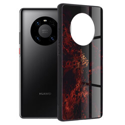 Husa Huawei Mate 40 Pro Techsuit Glaze, Red Nebula