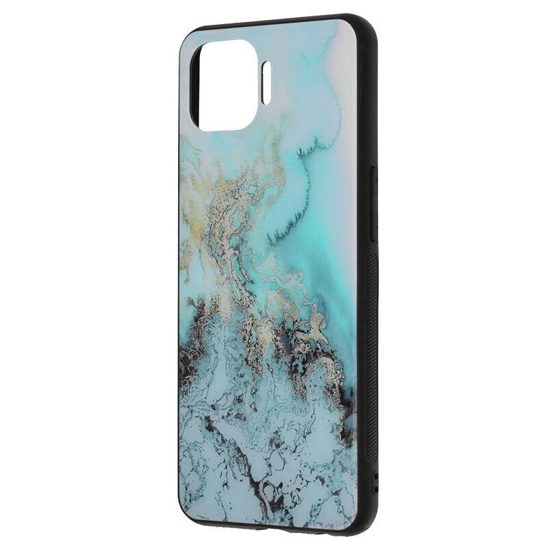 Husa Oppo Reno4 Lite Techsuit Glaze, Blue Ocean
