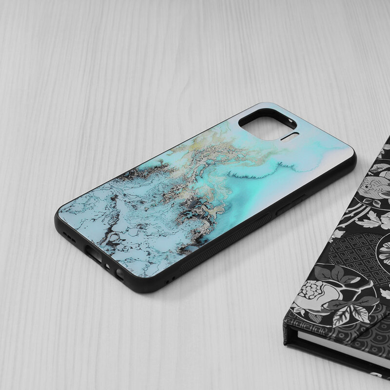 Husa Oppo Reno4 Lite Techsuit Glaze, Blue Ocean