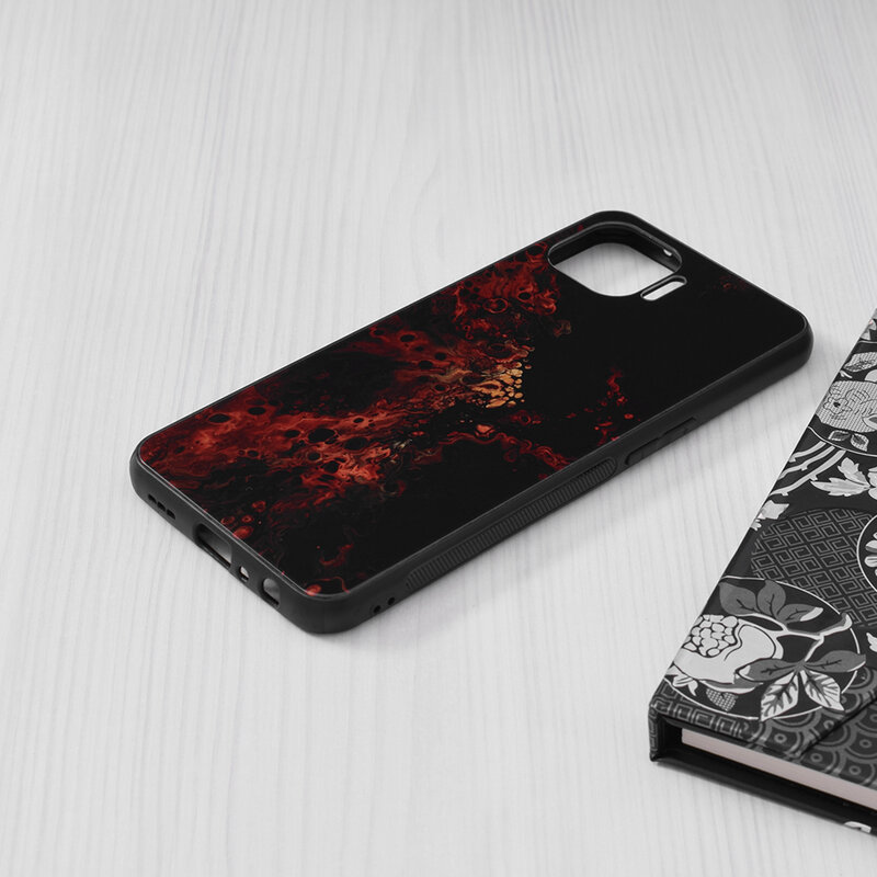 Husa Oppo Reno4 Lite Techsuit Glaze, Red Nebula