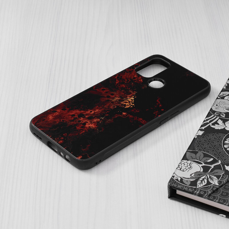 Husa Oppo A53 Techsuit Glaze, Red Nebula