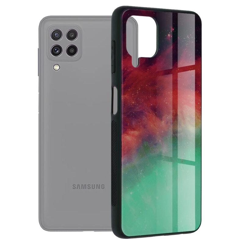 Husa Samsung Galaxy A22 4G Techsuit Glaze, Fiery Ocean