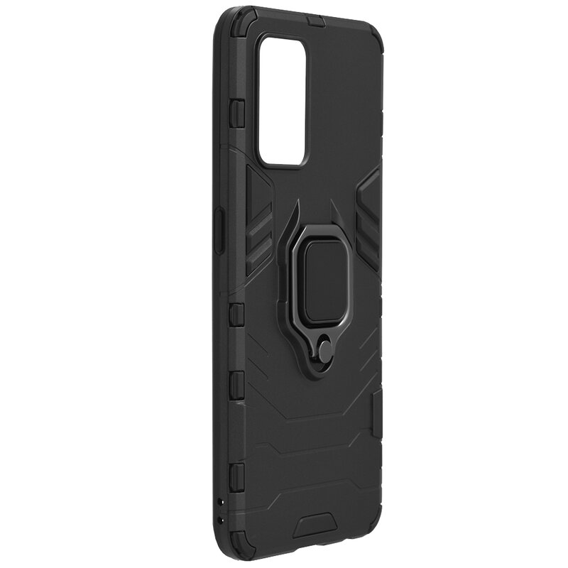 Husa Oppo A74 4G Techsuit Silicone Shield, negru