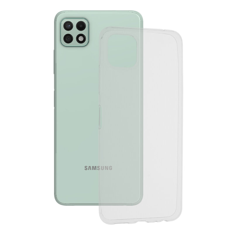 Husa Samsung Galaxy A22 5G Techsuit Clear Silicone, transparenta