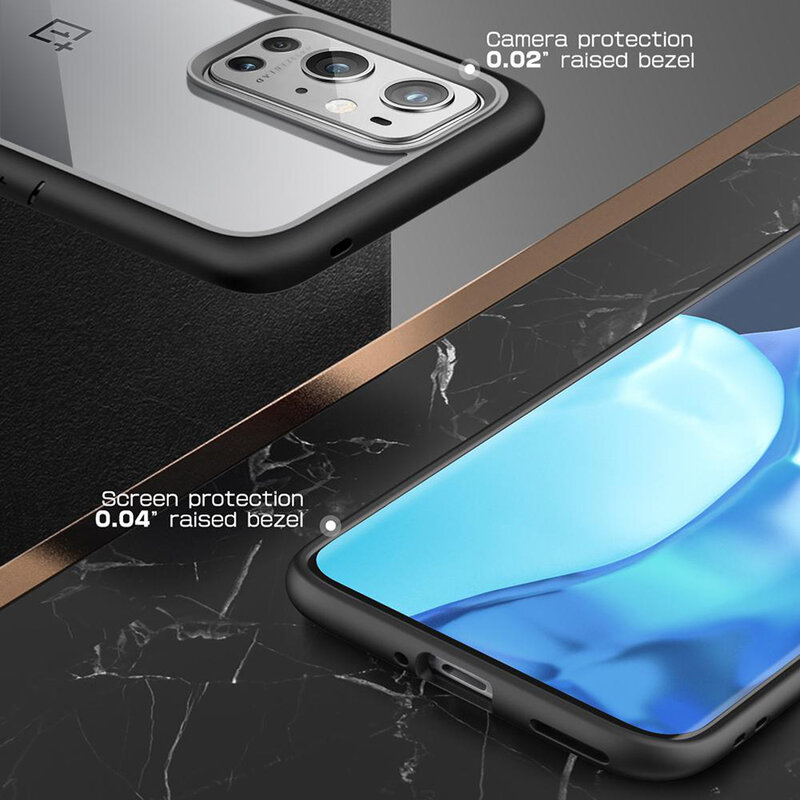 Husa OnePlus 9 Pro Supcase Unicorn Beetle Style, negru