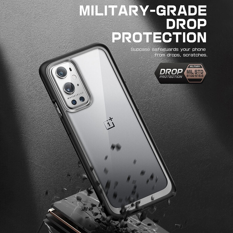 Husa OnePlus 9 Pro Supcase Unicorn Beetle Style, negru