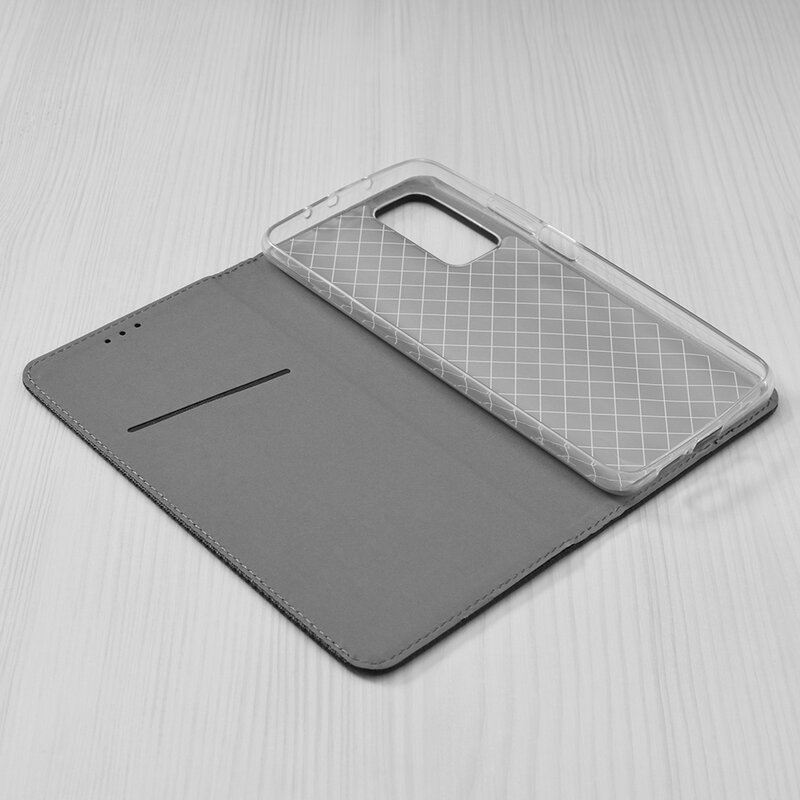 Husa Smart Book Xiaomi Mi 10T Pro 5G Flip - Negru