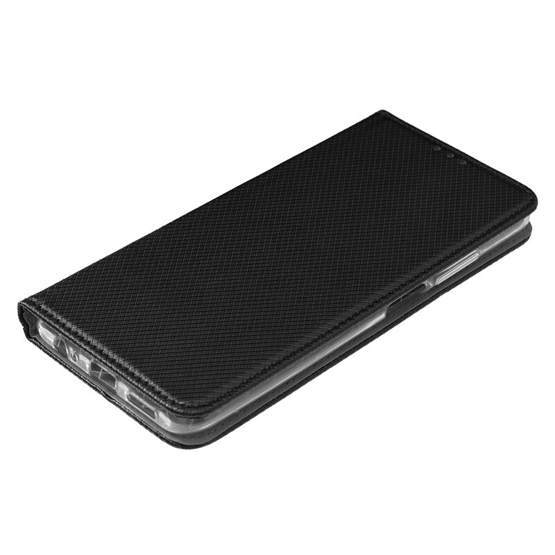Husa Smart Book Xiaomi Redmi Note 10S Flip - Negru