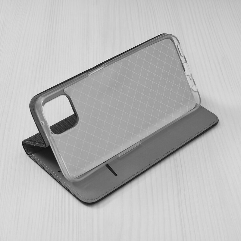 Husa Smart Book Oppo Reno4 Z 5G Flip - Negru