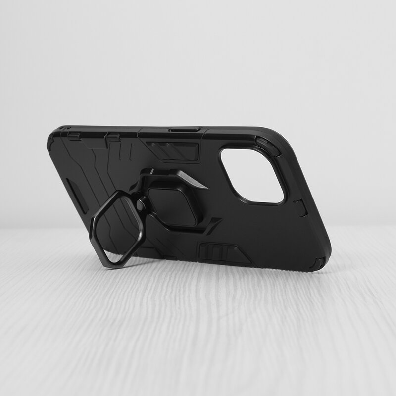 Husa iPhone 13 Techsuit Silicone Shield, negru