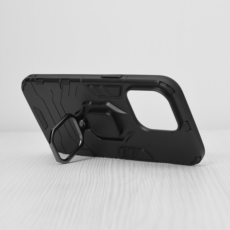 Husa iPhone 13 Pro Techsuit Silicone Shield, negru