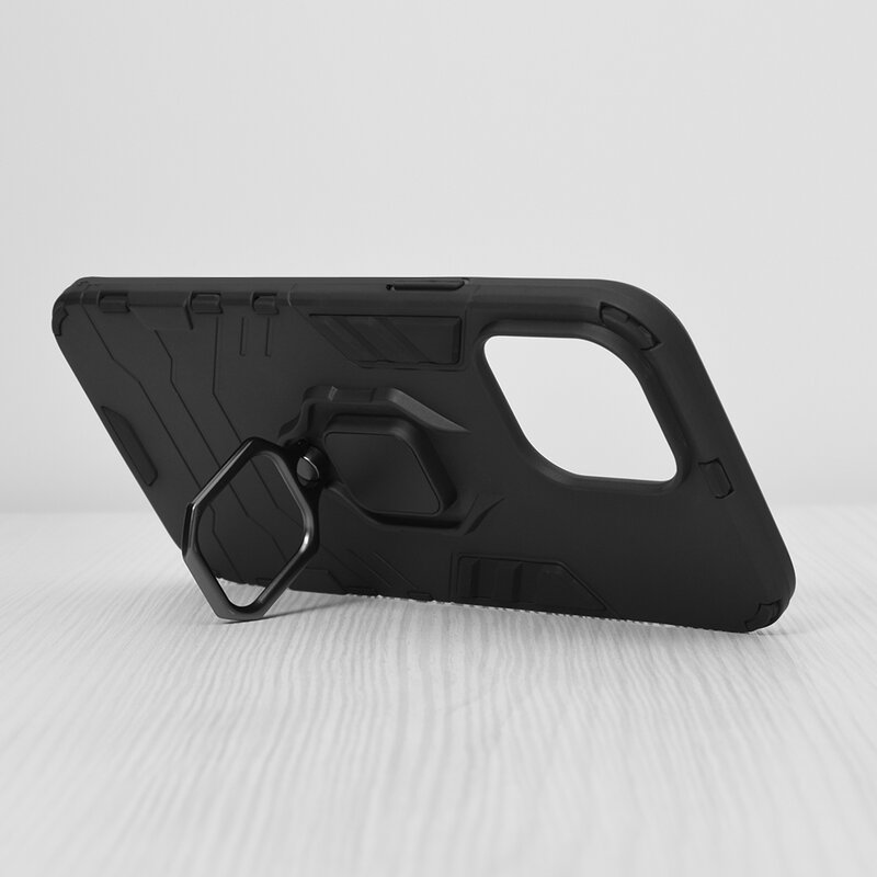 Husa iPhone 13 Pro Max Techsuit Silicone Shield, negru