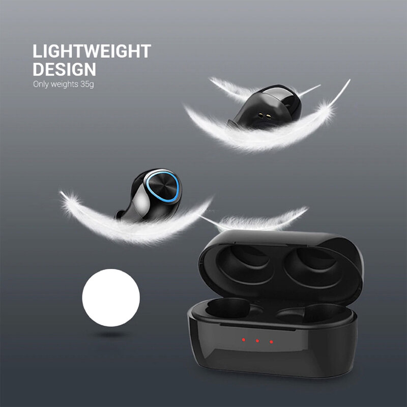 Casti wireless in-ear Remax, Bluetooth earbuds, alb, TWS-16