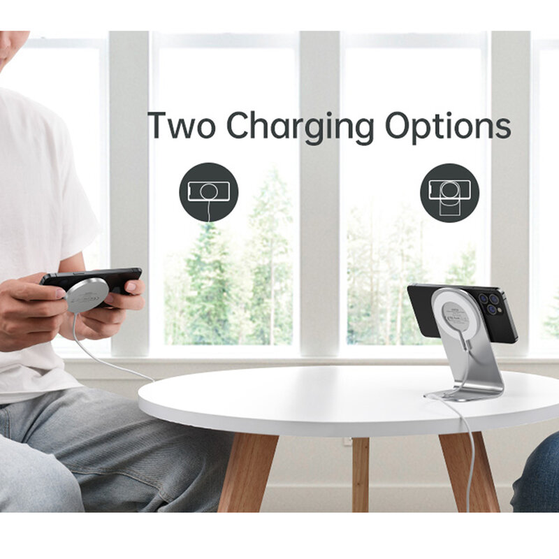 Suport birou incarcator MagSafe iPhone 12 Choetech, T517+H047