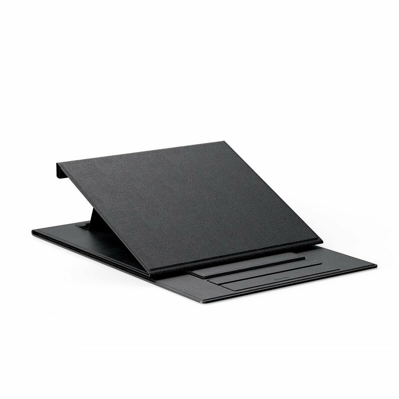 Suport laptop birou Baseus, stand notebook, negru, SUZB-A01