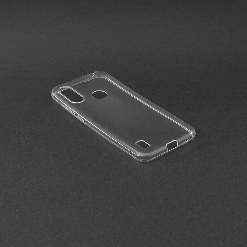 Husa Motorola Moto E6i Techsuit Clear Silicone, transparenta