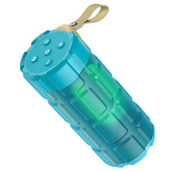 Boxa portabila Bluetooth Hoco HC7, Micro-SD, USB, FM, albastru