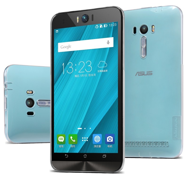 Husa Asus Zenfone Selfie ZD551KL 5.5 inch Nillkin Nature UltraSlim Transparent