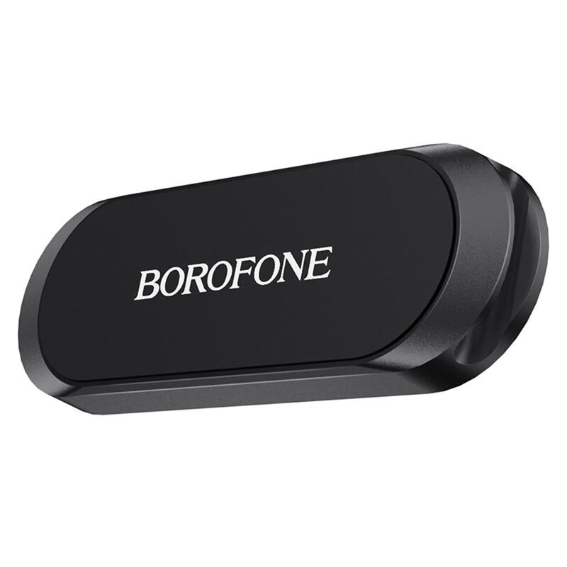 Suport auto magnetic telefon Borofone BH28 cu adeziv, negru