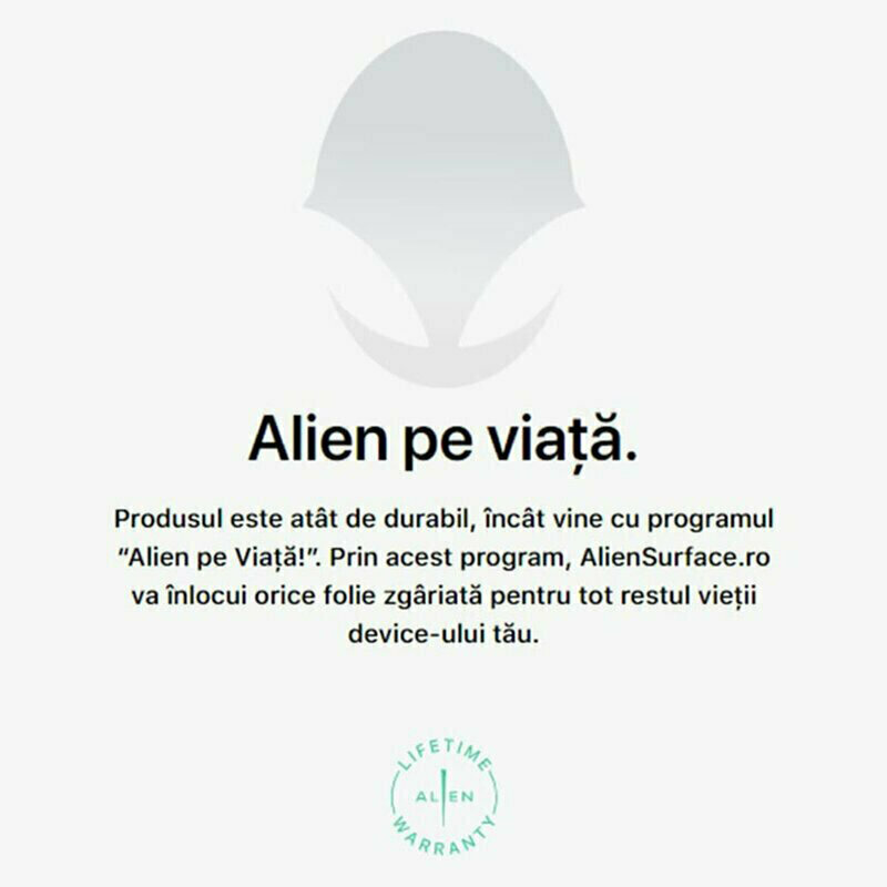 Folie Regenerabila Xiaomi Mi 10T 5G Alien Surface Case Friendly - Clear