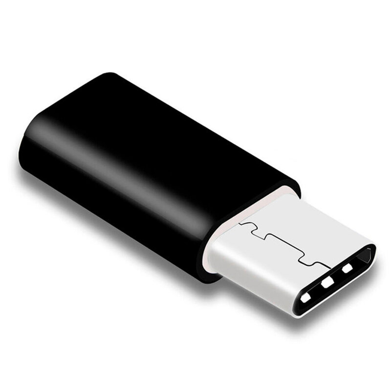 Convertor Micro-USB - Type-C- Negru