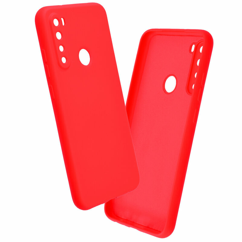 Husa Xiaomi Redmi Note 8 2021 Mobster SoftTouch Lite - Rosu