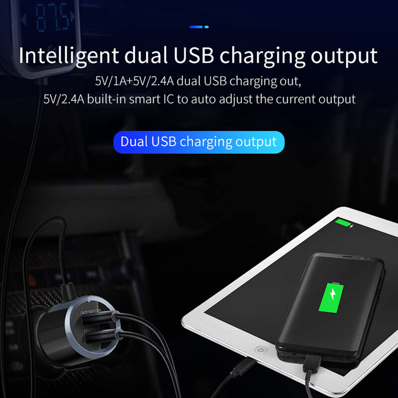 Incarcator Auto BCFM-39 Cu Functie De Modulator FM - Gri