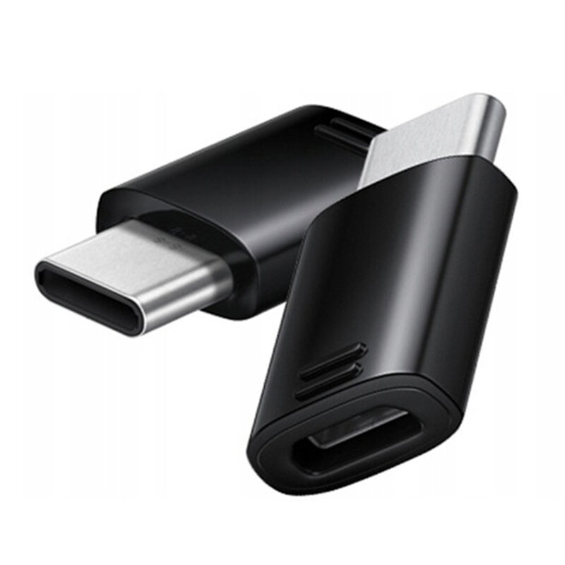 Convertor Samsung Micro-USB in Type-C - Negru GH96-12330A