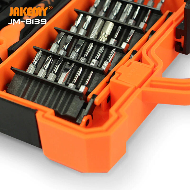 Trusa surubelnite telefoane mobile, laptop 45in1 Jakemy JM-8139