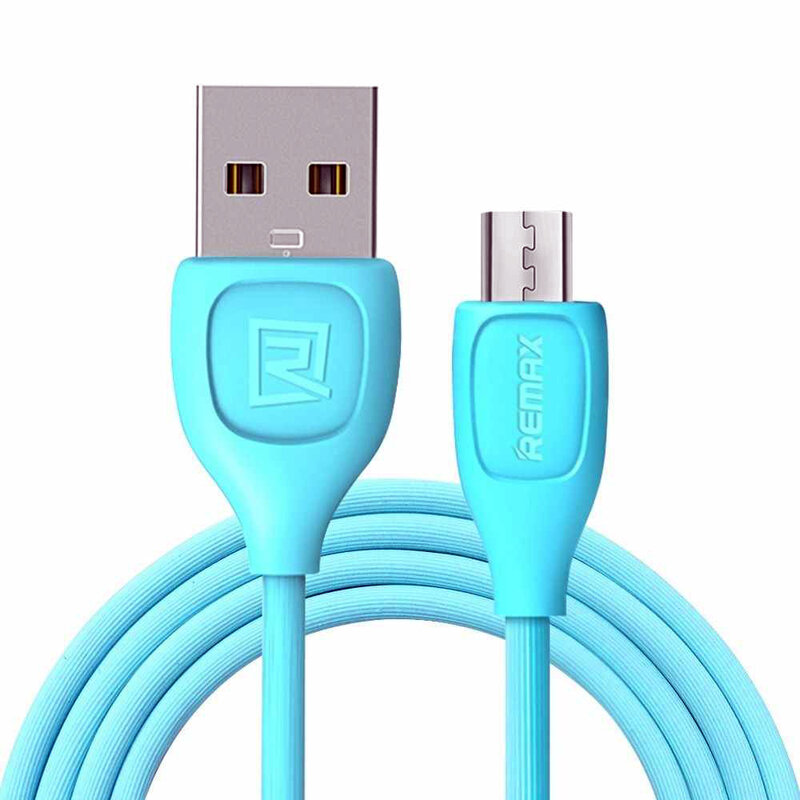 Cablu de date Micro USB Remax Lesu RC-050m Albastru